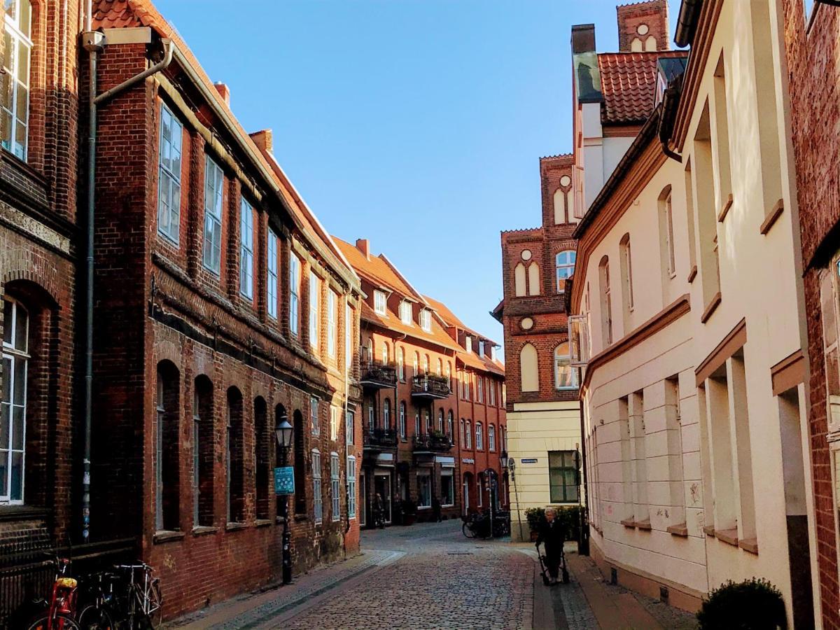 Luenemitte - An Der Muenze Appartement Lüneburg Buitenkant foto